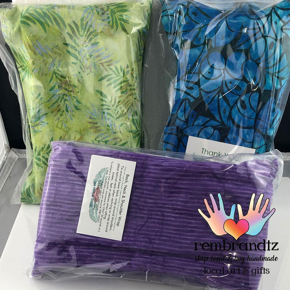 Lavender Filled Batik Herbal Therapy Healing Wrap - Rembrandtz
