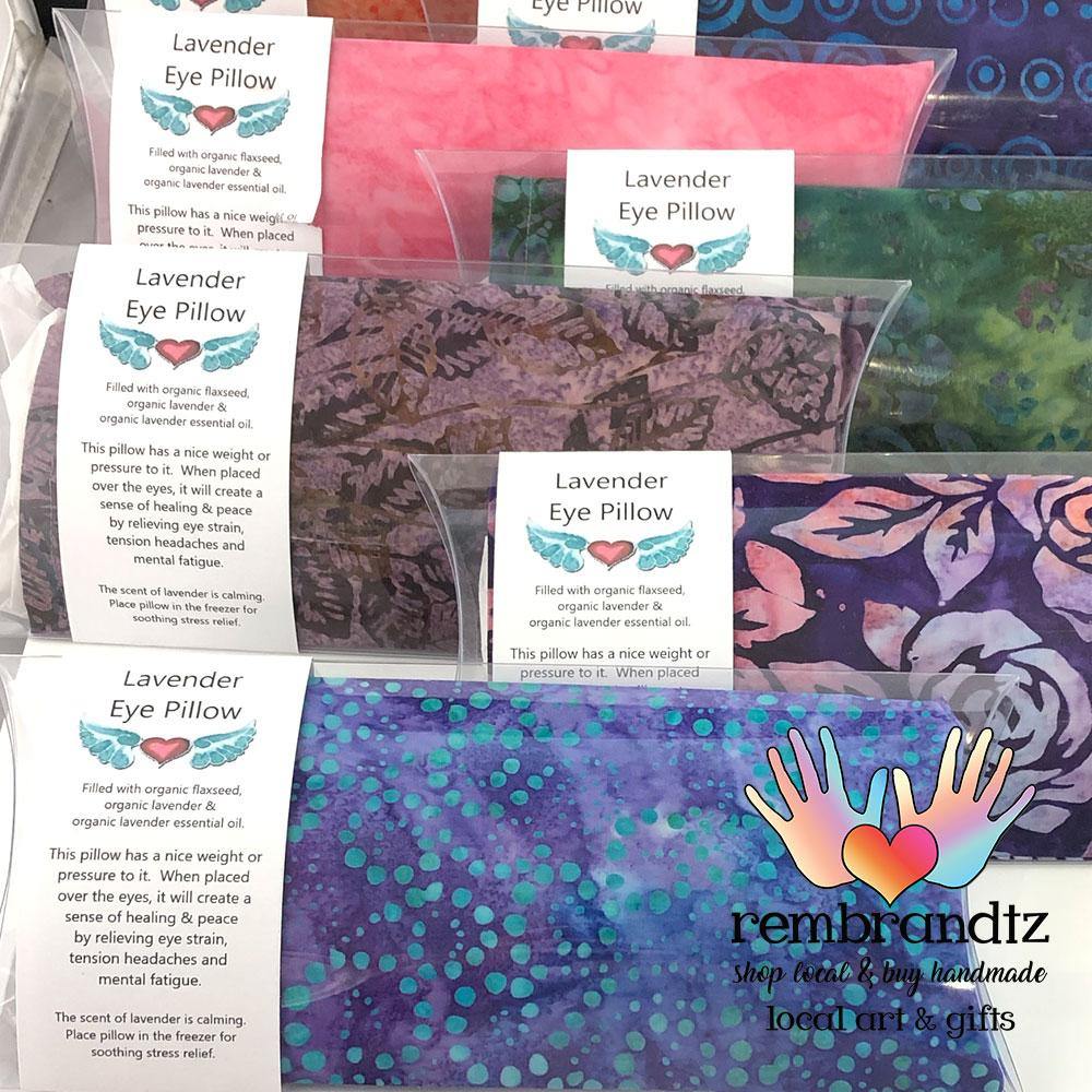 Lavender Filled Batik Eye Pillow - Rembrandtz