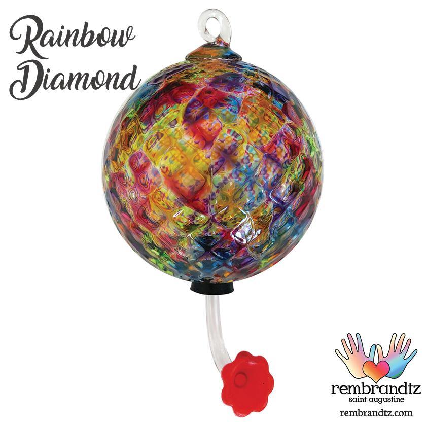 Rainbow Diamond Hummingbird Feeder - Rembrandtz