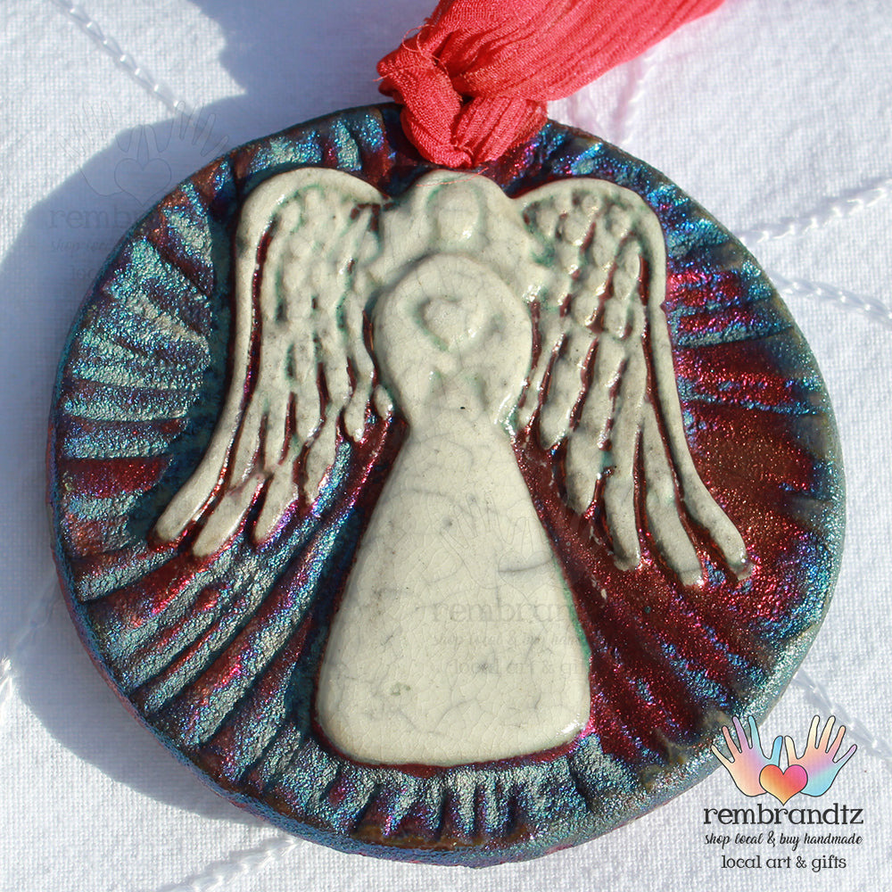 Keepsake Raku Pottery Ornaments
