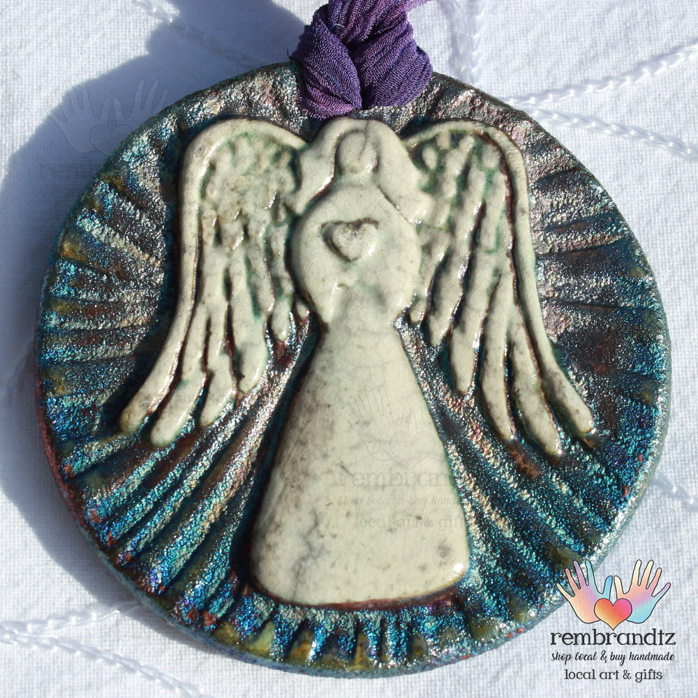 Keepsake Raku Pottery Ornaments