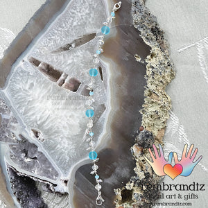 Aqua Ocean Sterling Bracelet