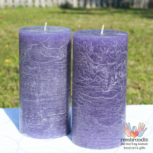 Timber Goblet Candles