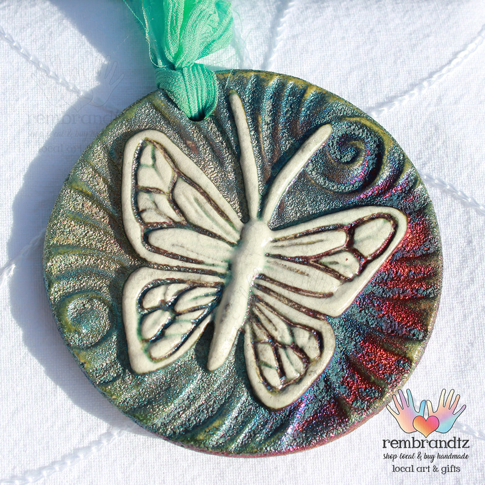 Keepsake Raku Pottery Ornaments