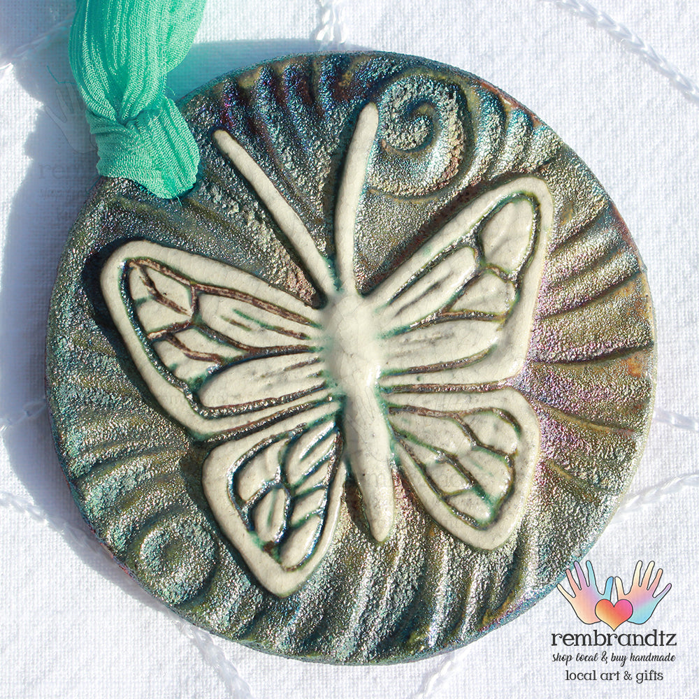 Keepsake Raku Pottery Ornaments