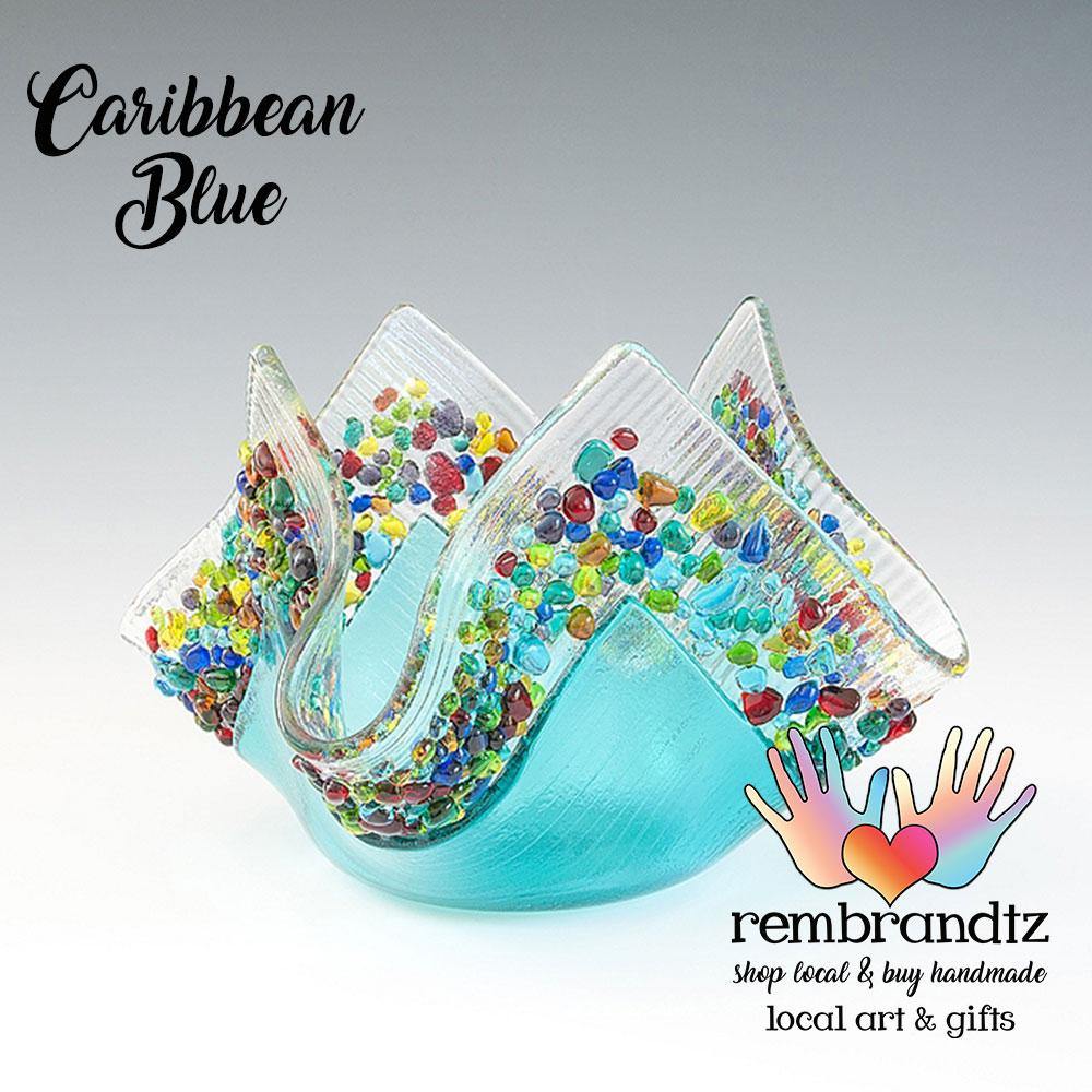 Caribbean Blue Candle Light - Rembrandtz