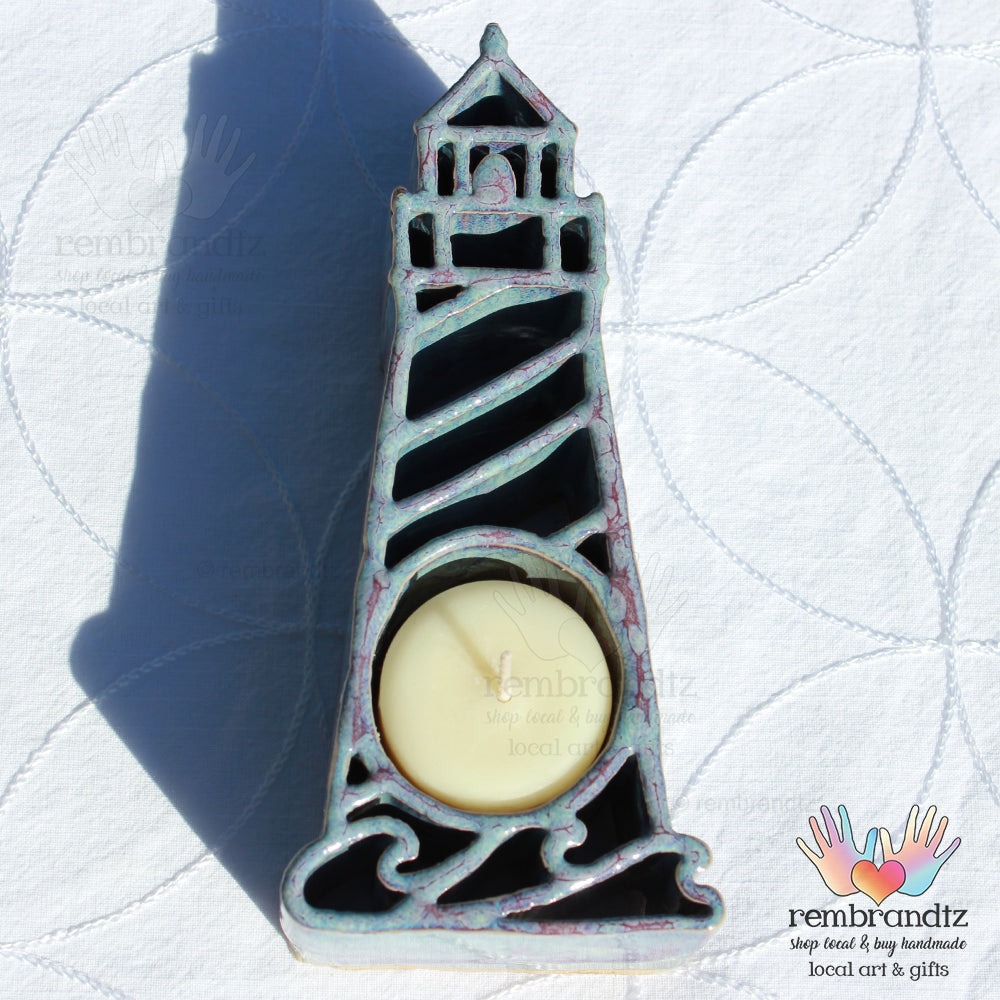 Lighthouse Candle Holder