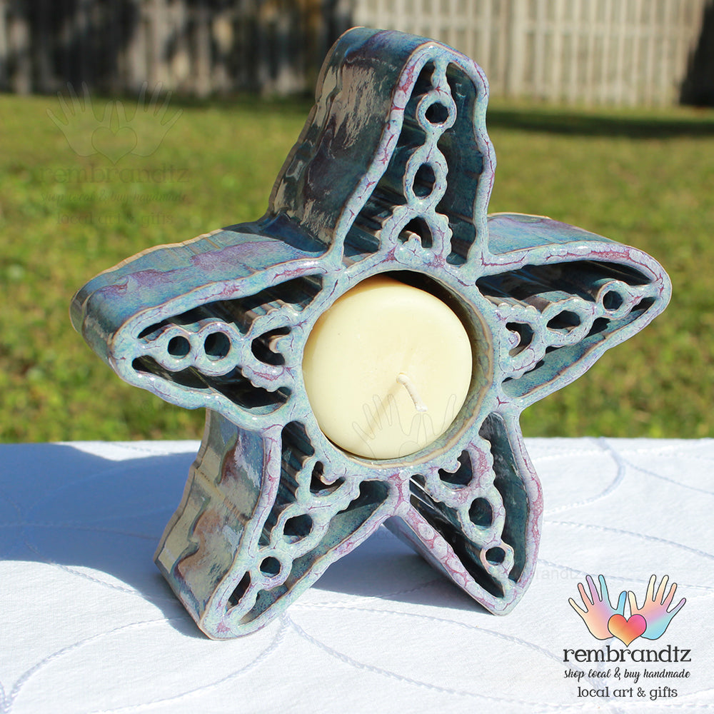 Starfish Candle Holder