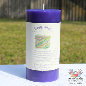 Creativity Pillar Candle