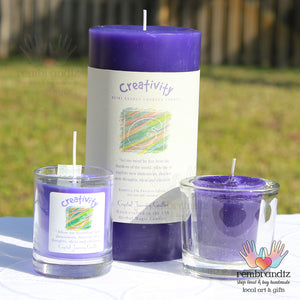 Creativity Pillar Candle