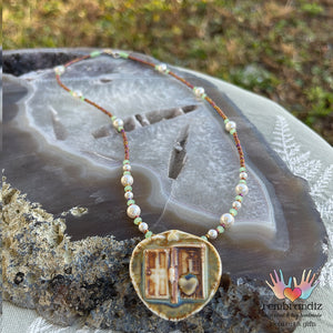 Doorway To My Heart Sterling Necklace