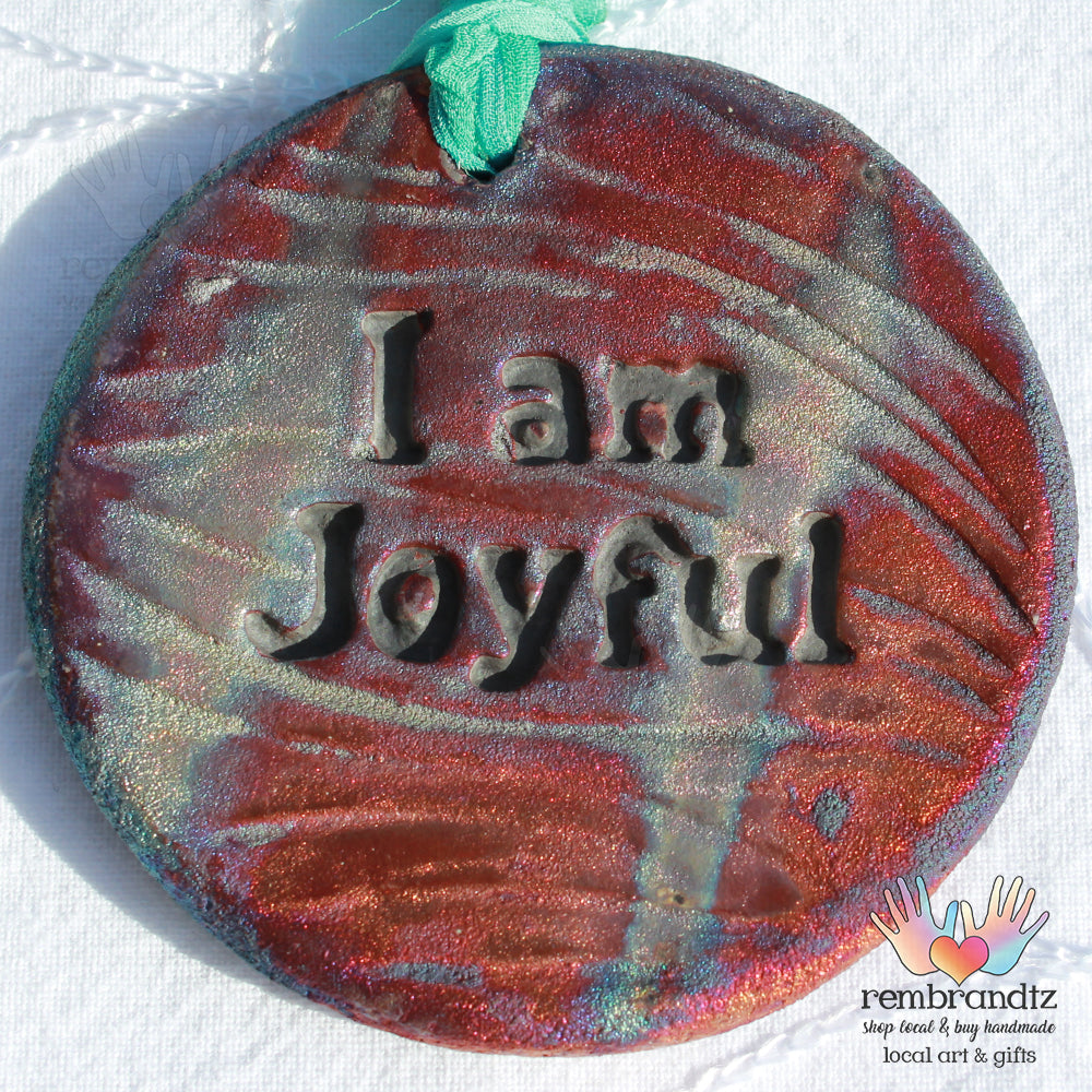 Keepsake Raku Pottery Ornaments