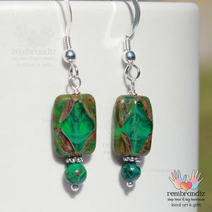 Emerald Daydream Earrings