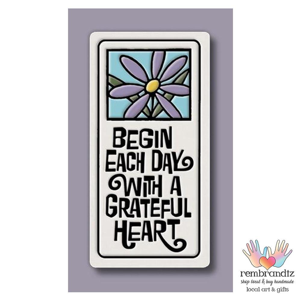 Grateful Art Tile Magnet - Rembrandtz