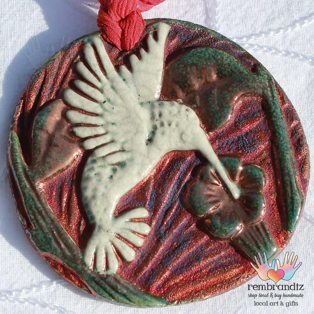 Keepsake Raku Pottery Ornaments