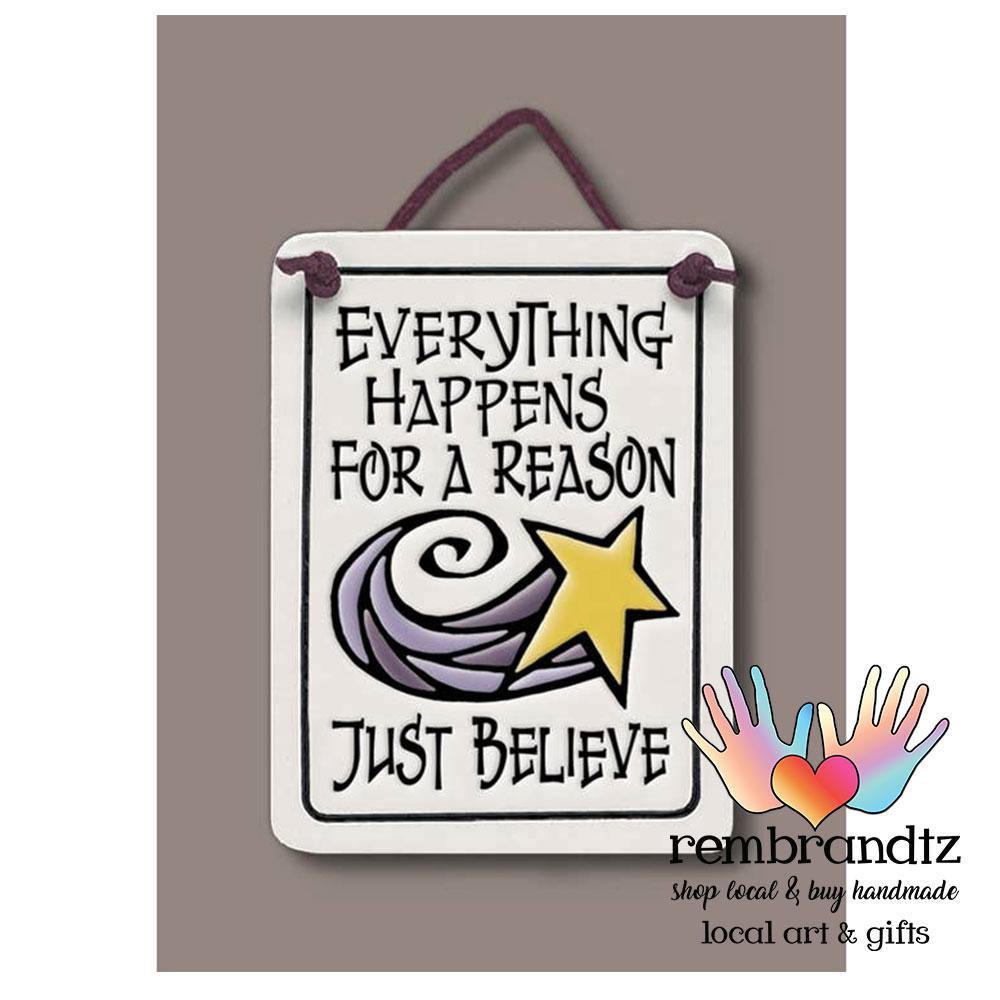 Just Believe Art Tile - Rembrandtz