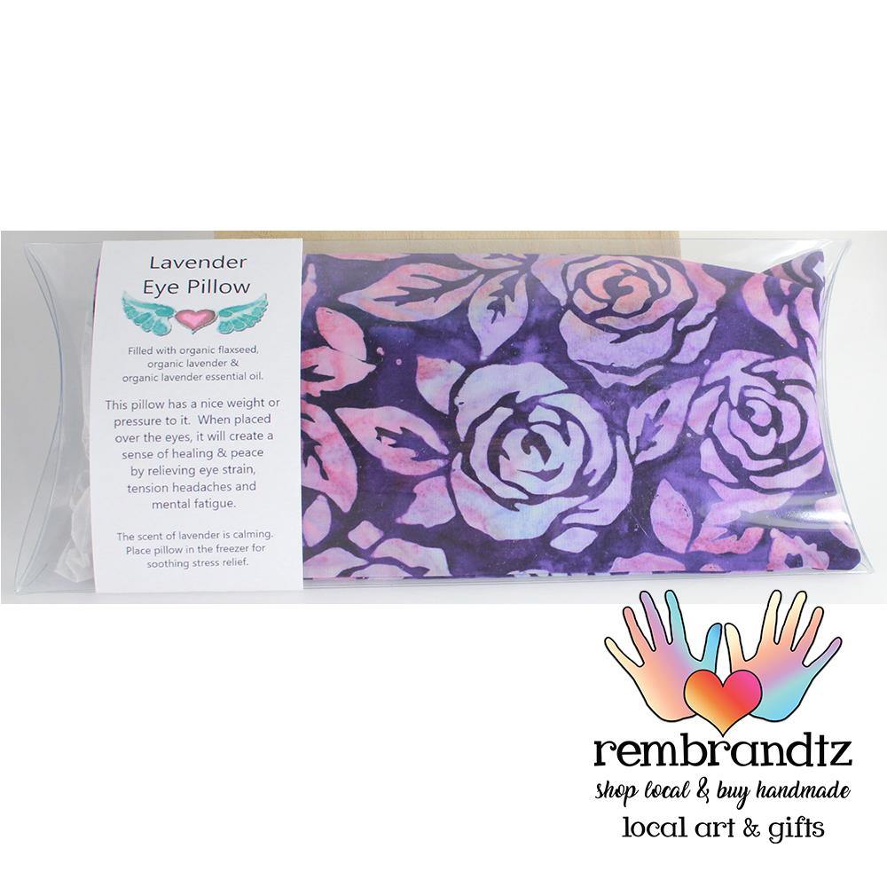 Lavender Filled Batik Eye Pillow - Rembrandtz