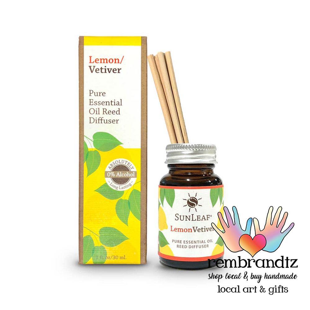 Lemon Vetiver Reed Diffuser Small - Rembrandtz