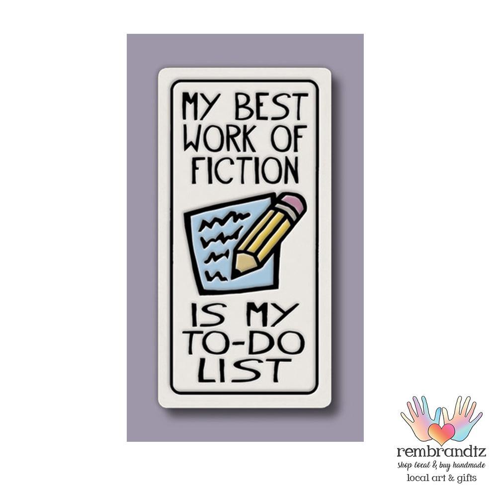 Fiction Art Tile Magnet - Rembrandtz