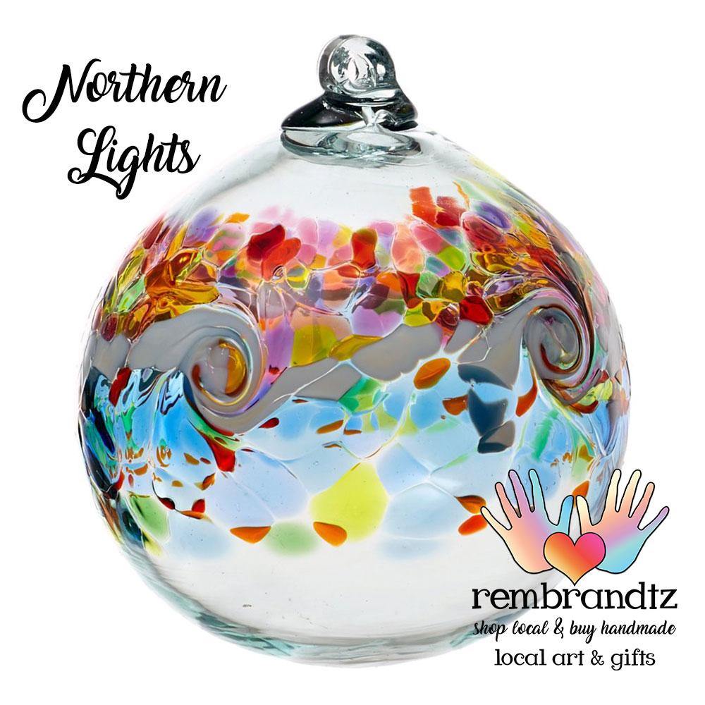 Northern Lights Color Wave Globe - Rembrandtz
