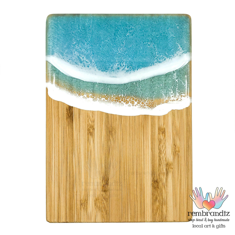 Ocean Wave Serving Board Small Mermaid Tail