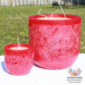 Timber Goblet Candles