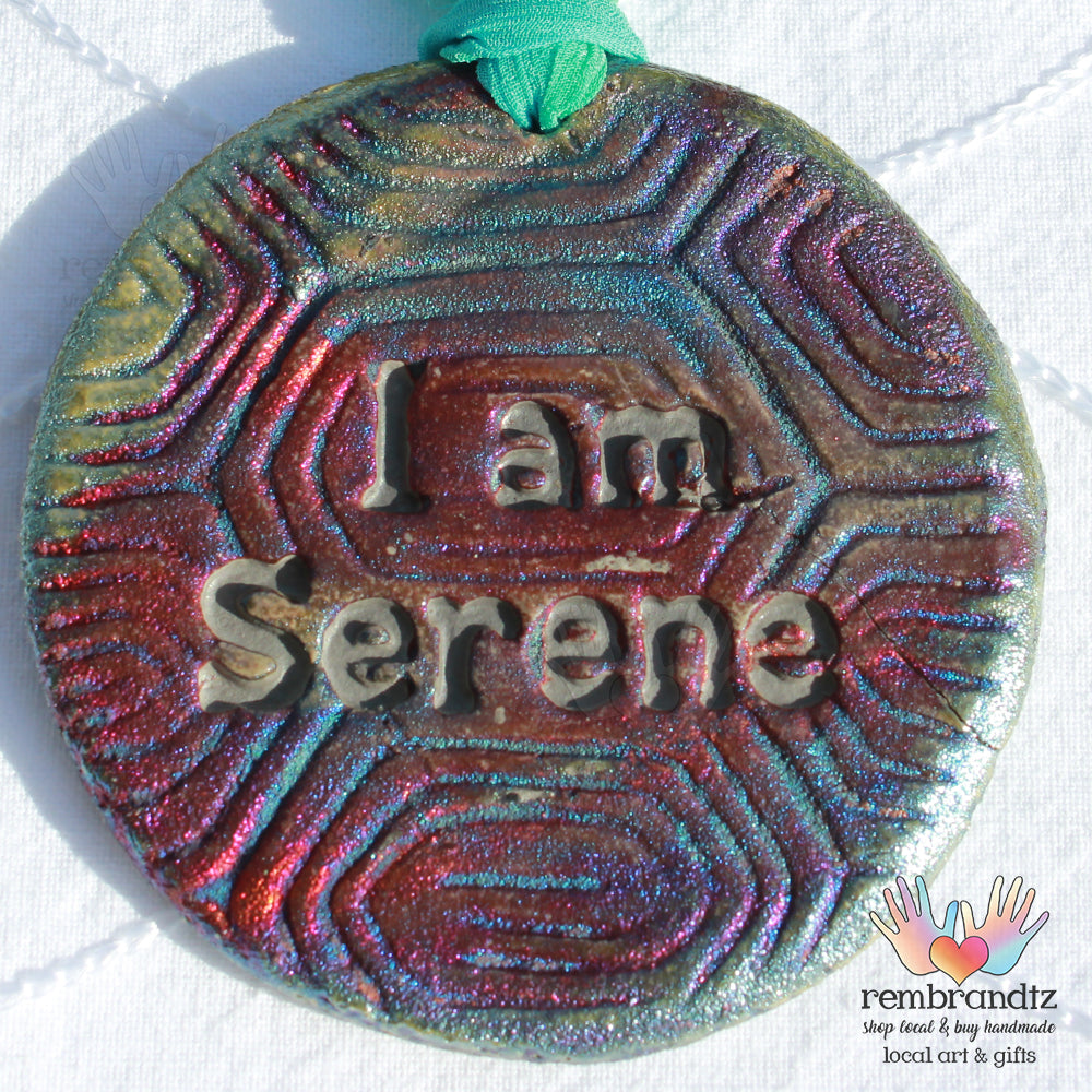 Keepsake Raku Pottery Ornaments