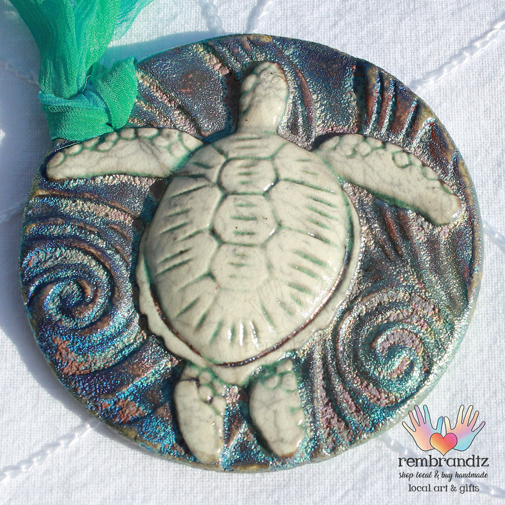 Keepsake Raku Pottery Ornaments