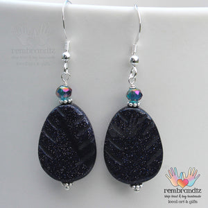 Starry Night Sterling Earrings