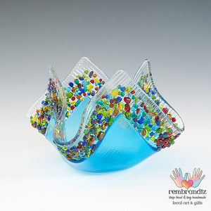 Topaz Blue Candle Light
