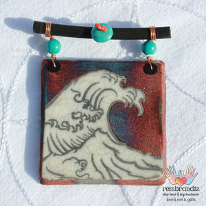 Small Raku Wall Art